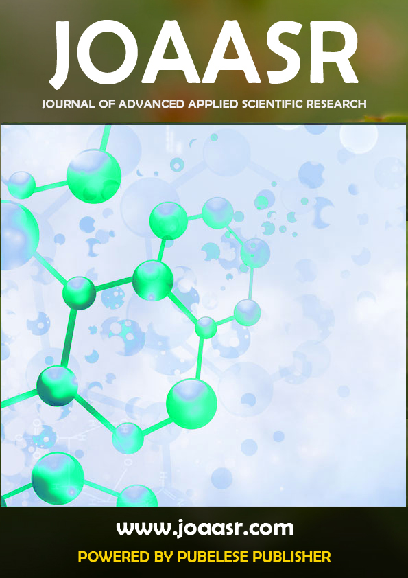 					View Vol. 1 No. 12 (2017): JOURNAL OF ADVANCED APPLIED SCIENTIFIC RESEARCH (JOAASR)
				